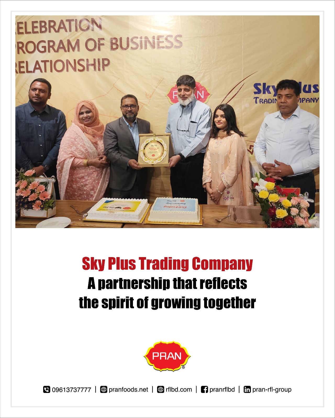 PRAN has been supporting businesses like Sky Plus Trading Company